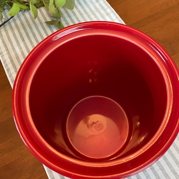 Fiestaware SCARLET Large Canister - Picture 4 of 6